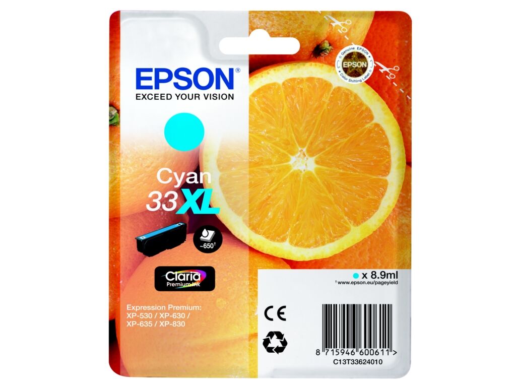 Tinte / Epson - C13T33624012 / 33XL