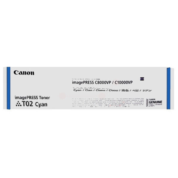 Original Toner Canon T02 Cyan
