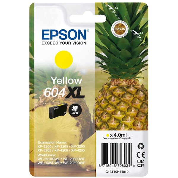 Original Tintenpatrone Epson 604XL Yellow