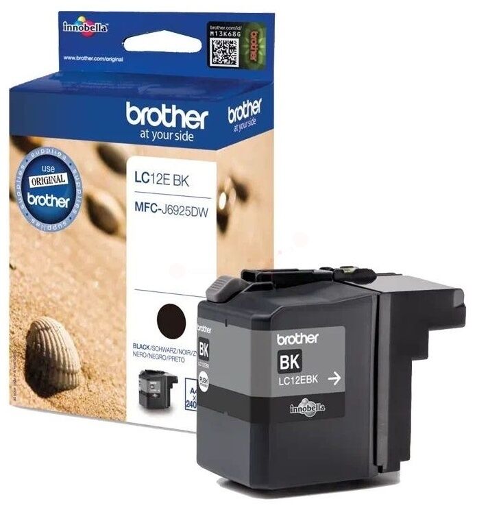 Tinte / Brother - LC-12 E BK