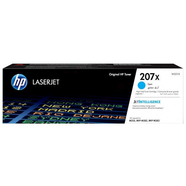 Original Toner HP W2211X Cyan