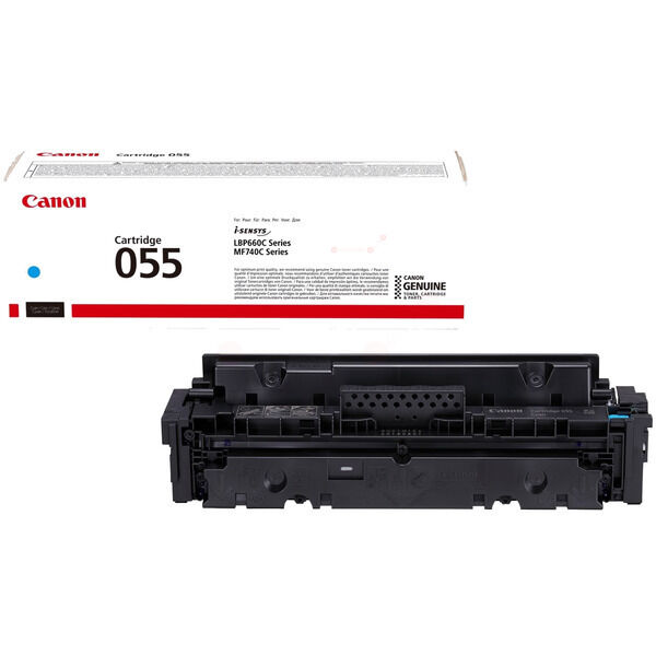 Original Toner Canon CRG 055 Cyan