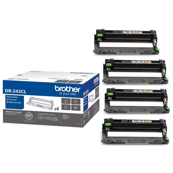 Original Bildtrommel Brother DR-243CL Viererpack CMYK