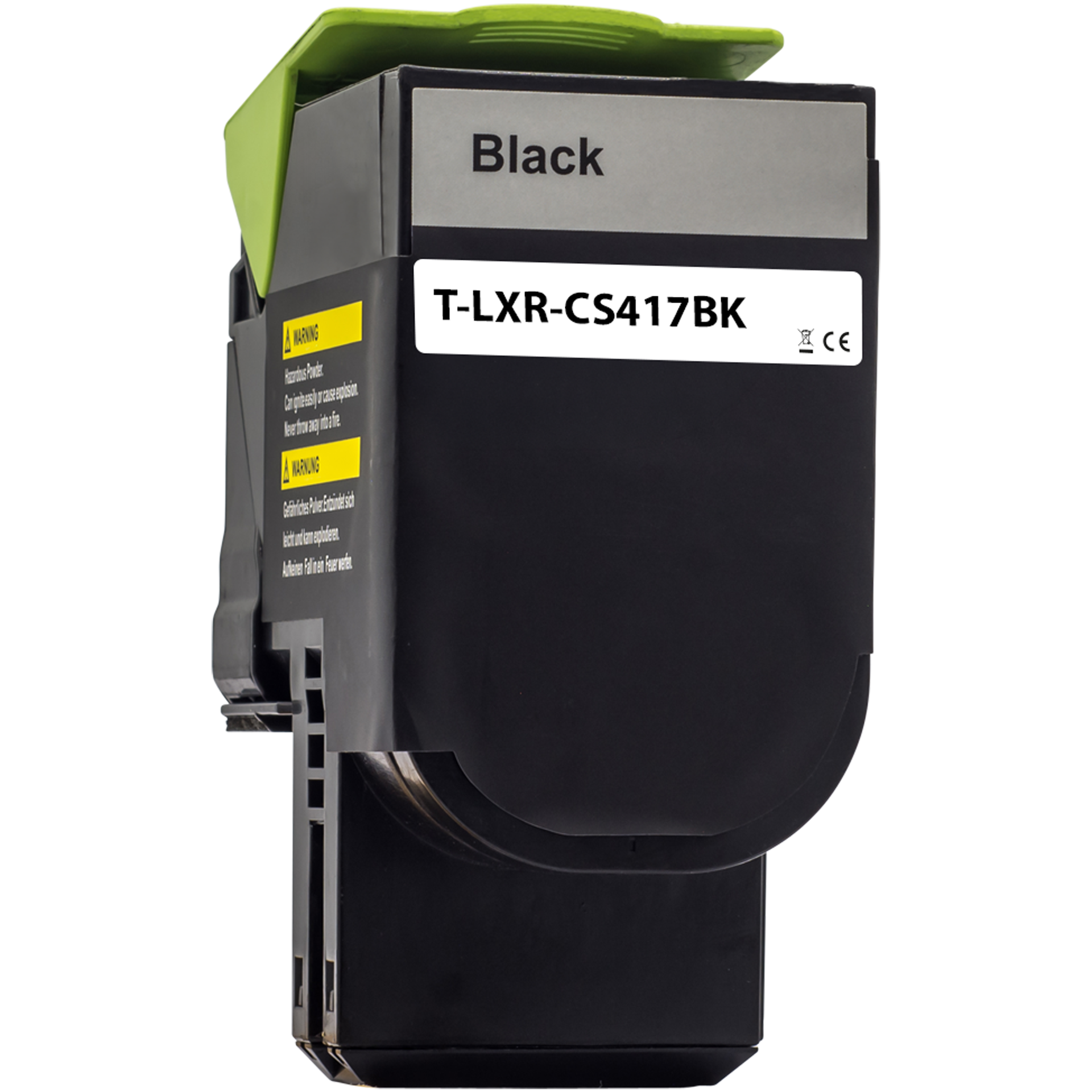 Rebuilt Toner für Lexmark CS417dn CS517de 71B2HK0 Schwarz