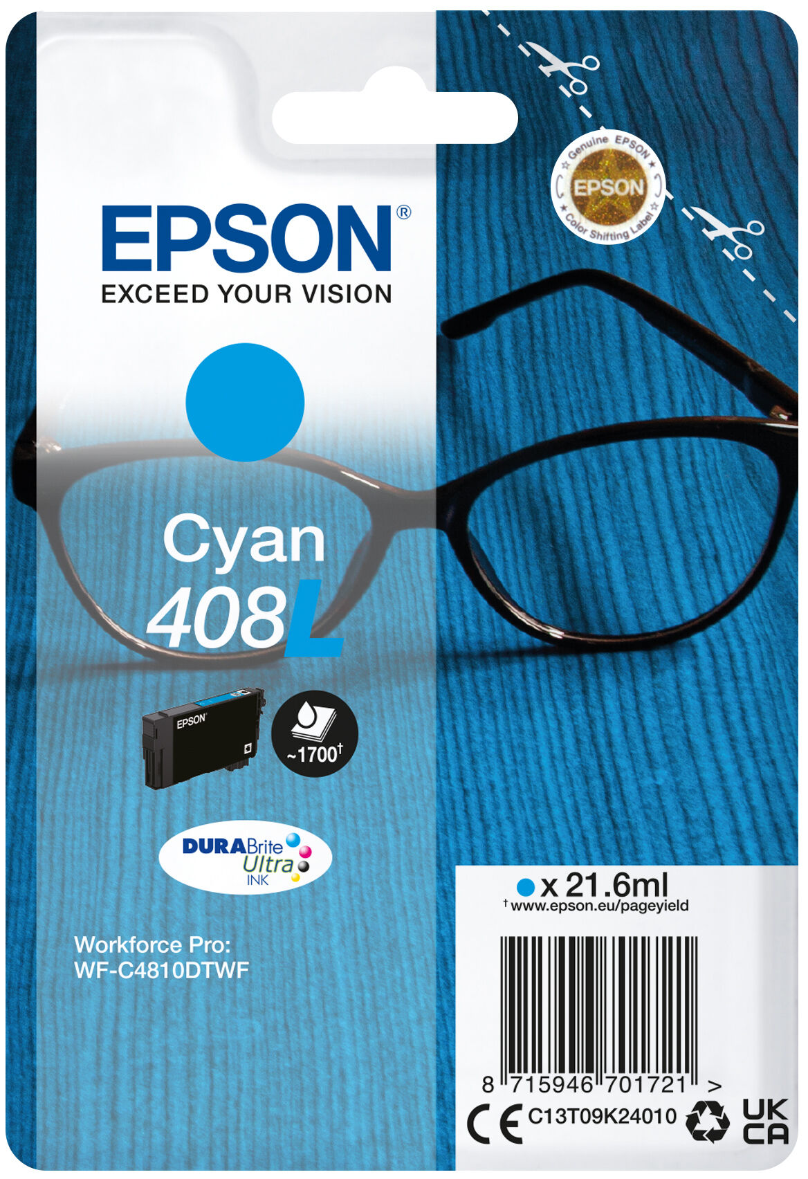 Tinte / Epson - C13T09K24010 / 408L