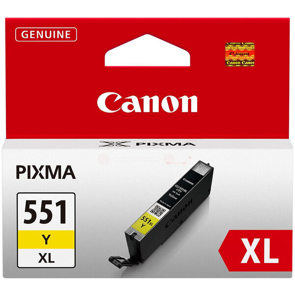 Original Tintenpatrone Canon CLI-551XL Yellow