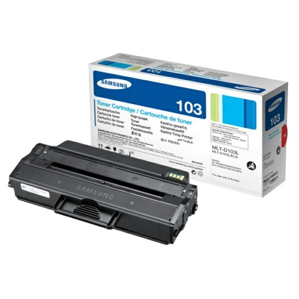 Original Toner Samsung MLT-D103L Black Original Toner Samsung MLT-D103L Black