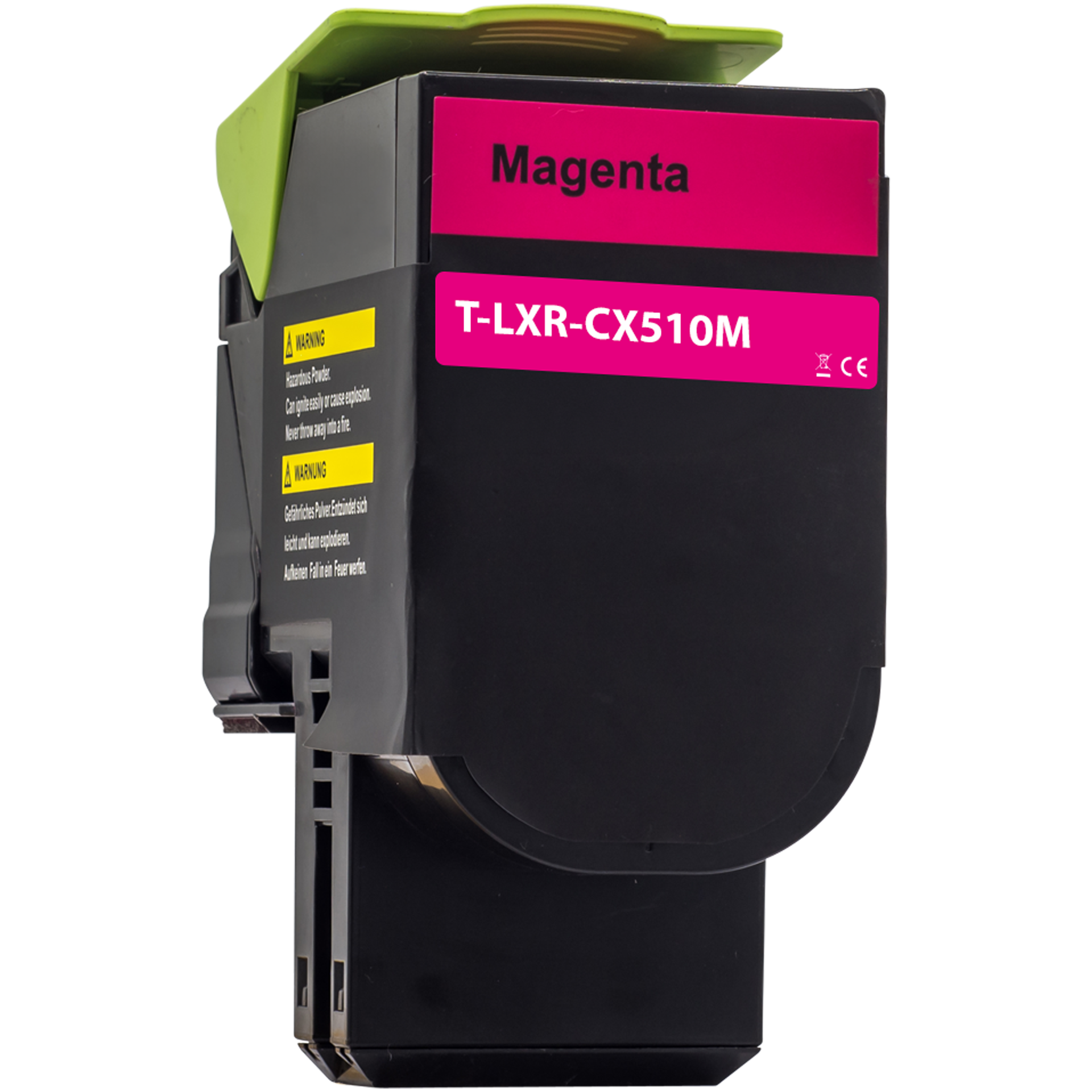 Rebuilt Toner für Lexmark CX510de 80C2XM0 Magenta