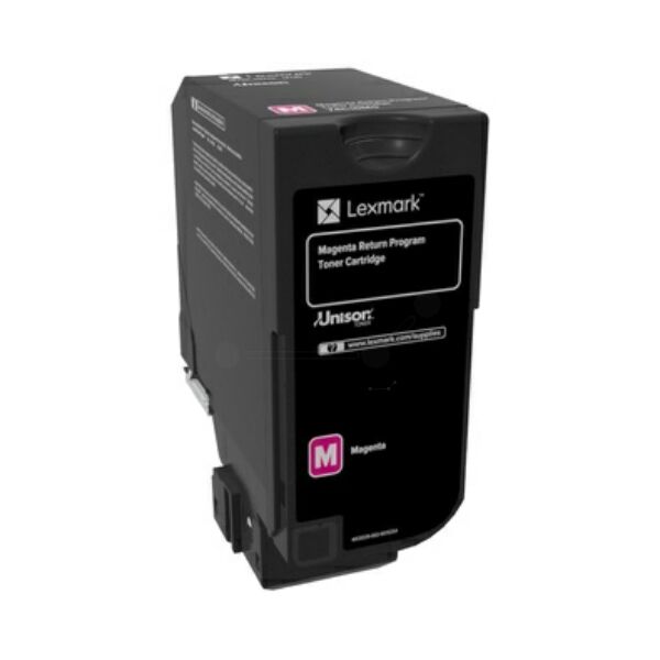 Original Toner Lexmark 74C2SM0 Magenta