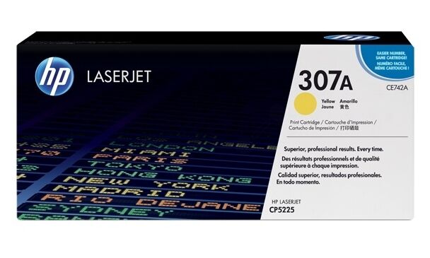 Toner / HP - CE742A / 307A