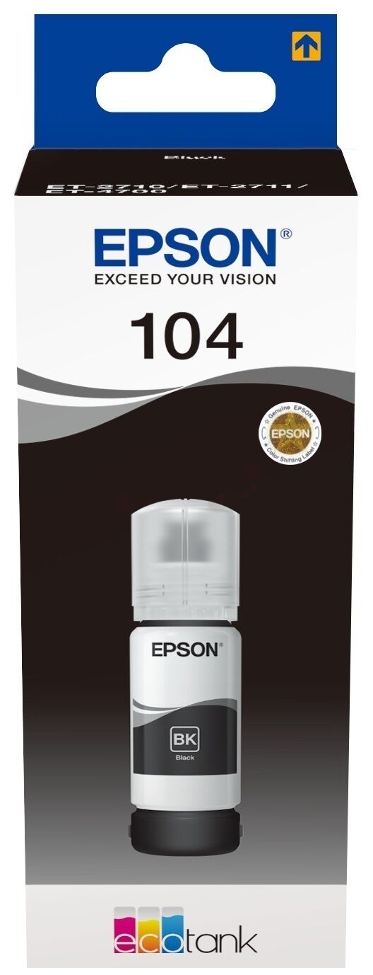 Tintenflasche / Epson - C13T00P140 / 104