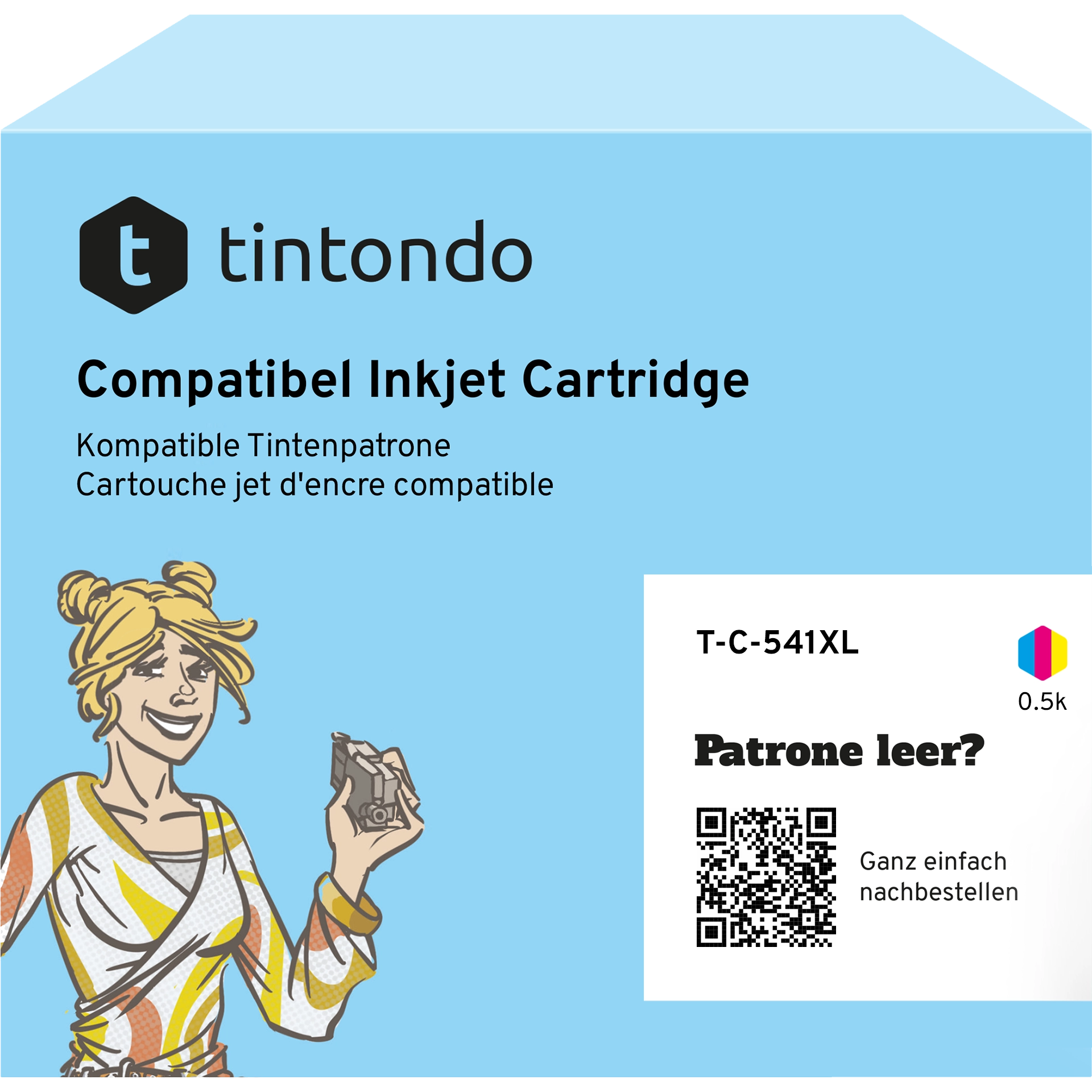 Alternative Druckkopfpatrone Canon CL-541XL Color