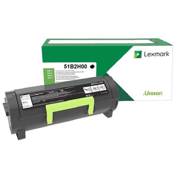 Original Toner Lexmark 51B2H00 Black