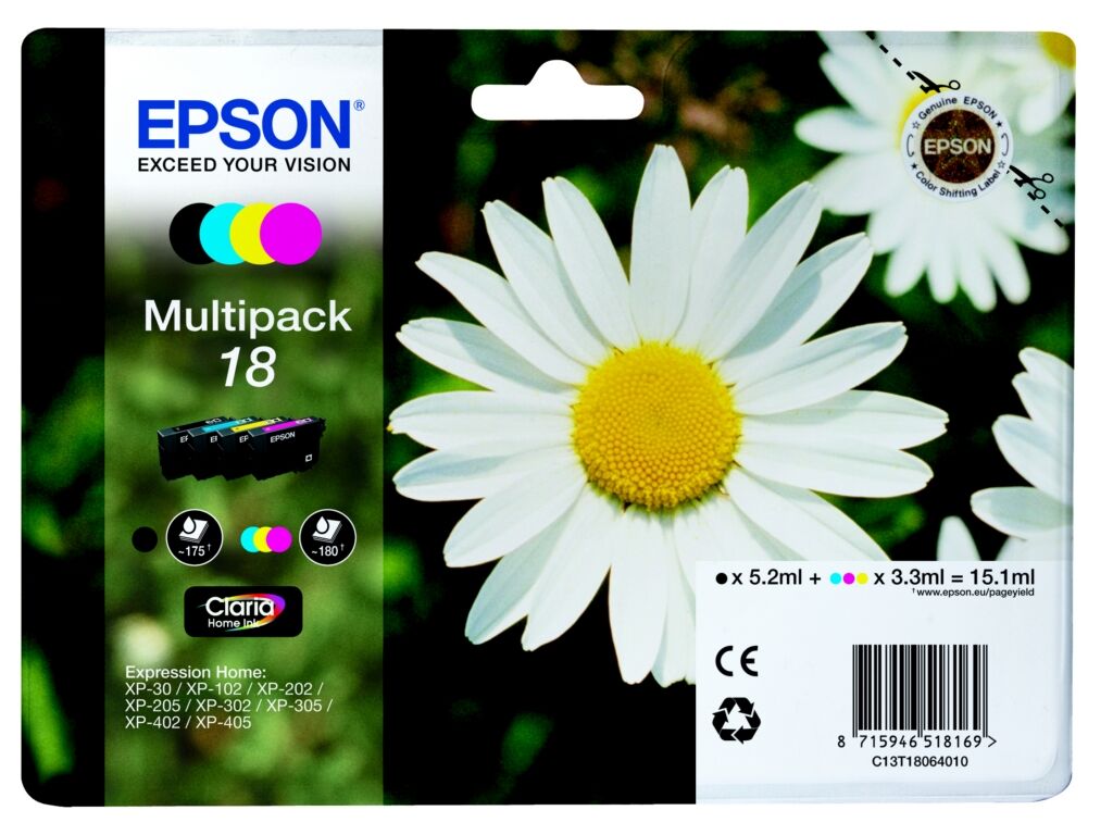 Tinte / Epson - C13T18064012 / 18