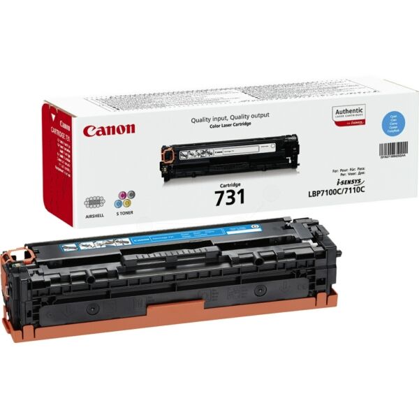 Original Toner Canon CRG 731 Cyan