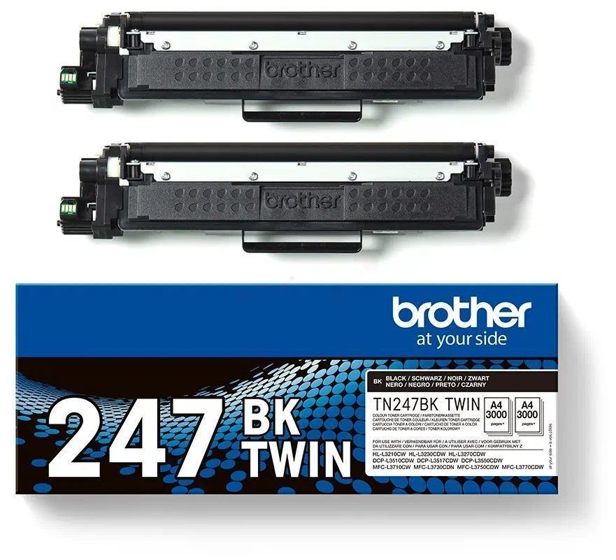 Toner / Brother - TN-247 BK TWIN - Doppelpack