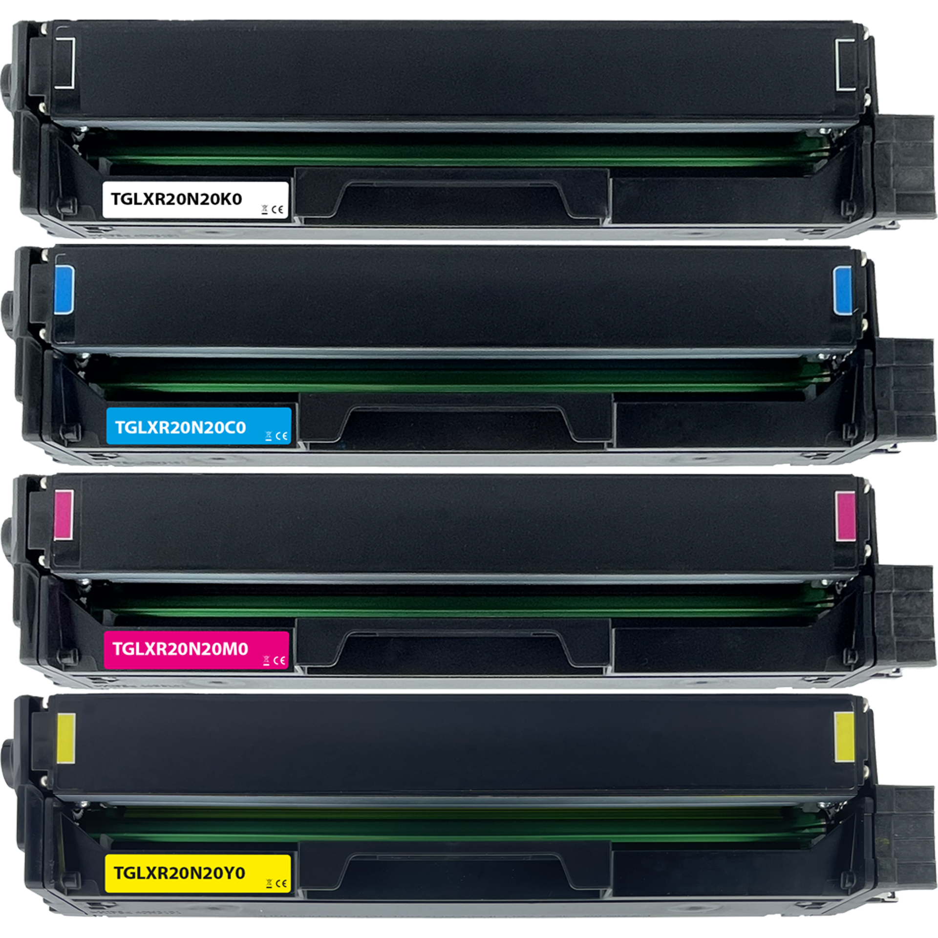 Kompatibler Toner für Lexmark CS331dw CS431dw CX431adw 20N20K0 20N20C0 20N20M0 20N20Y0 CMYK 4er Set