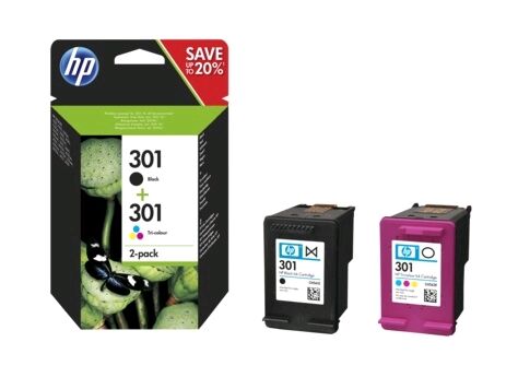 Druckkopfpatrone / HP - N9J72AE / 301 Multipack