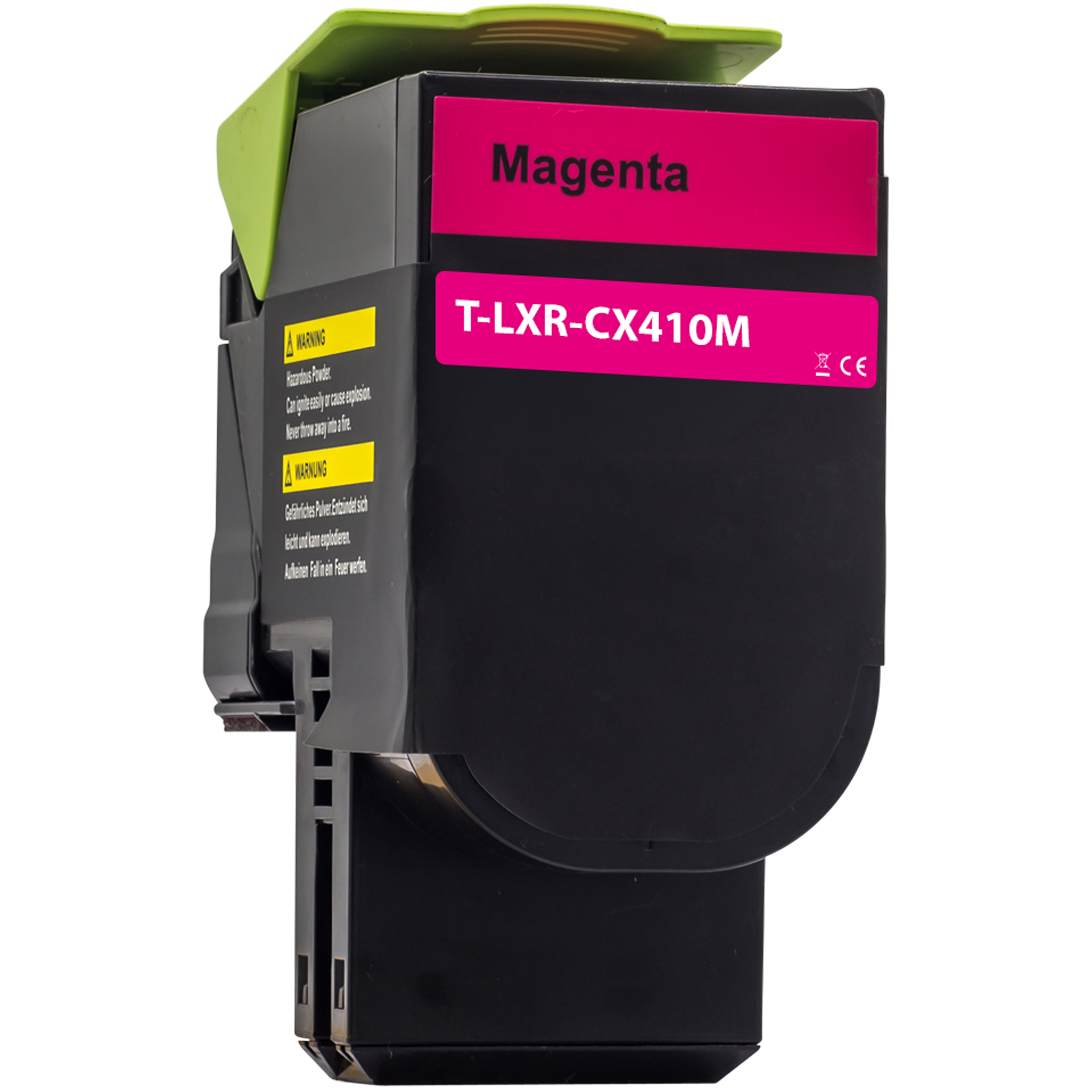 Rebuilt Toner für Lexmark CX410dn CX510de 80C2HM0 Magenta