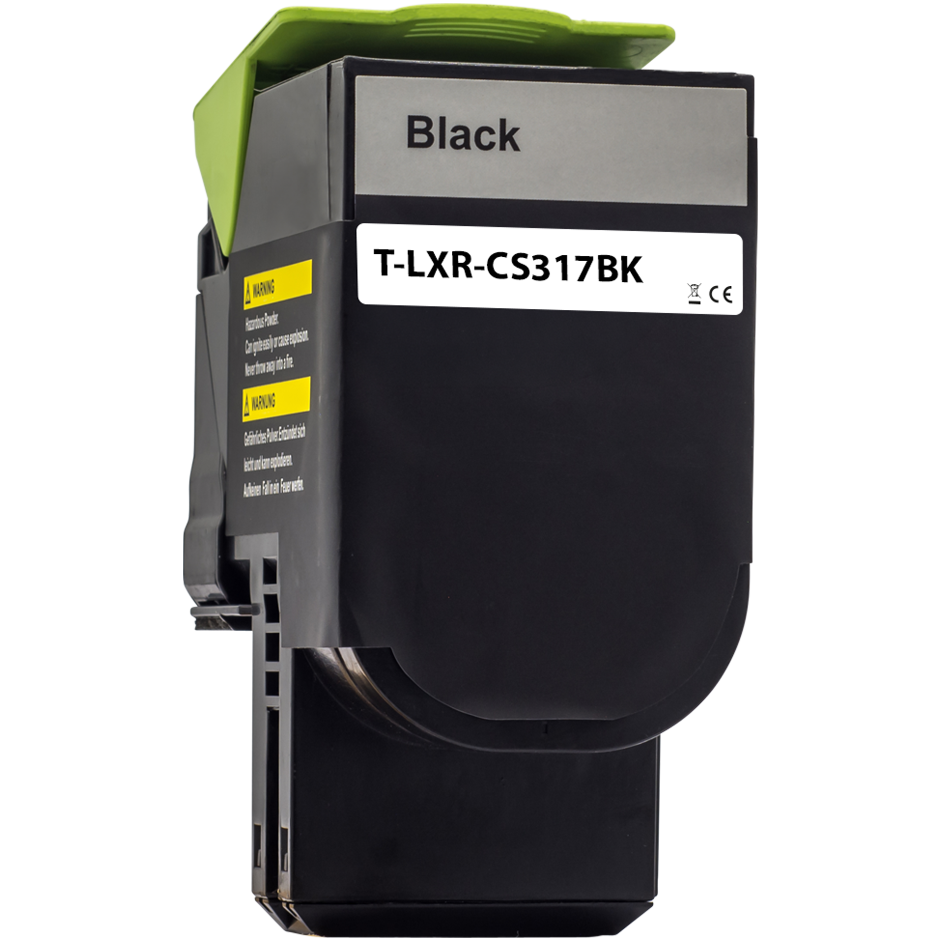Rebuilt Toner für Lexmark CS317dn CS417dn 71B20K0 Schwarz