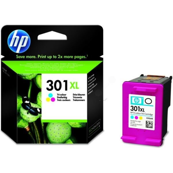 Original Druckerpatrone HP 301XL Color