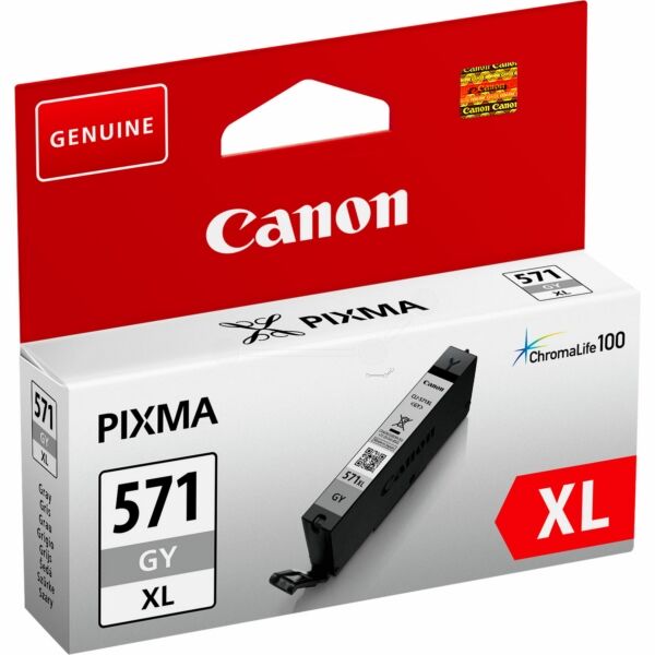 Original Tintenpatrone Canon CLI-571XL Grey
