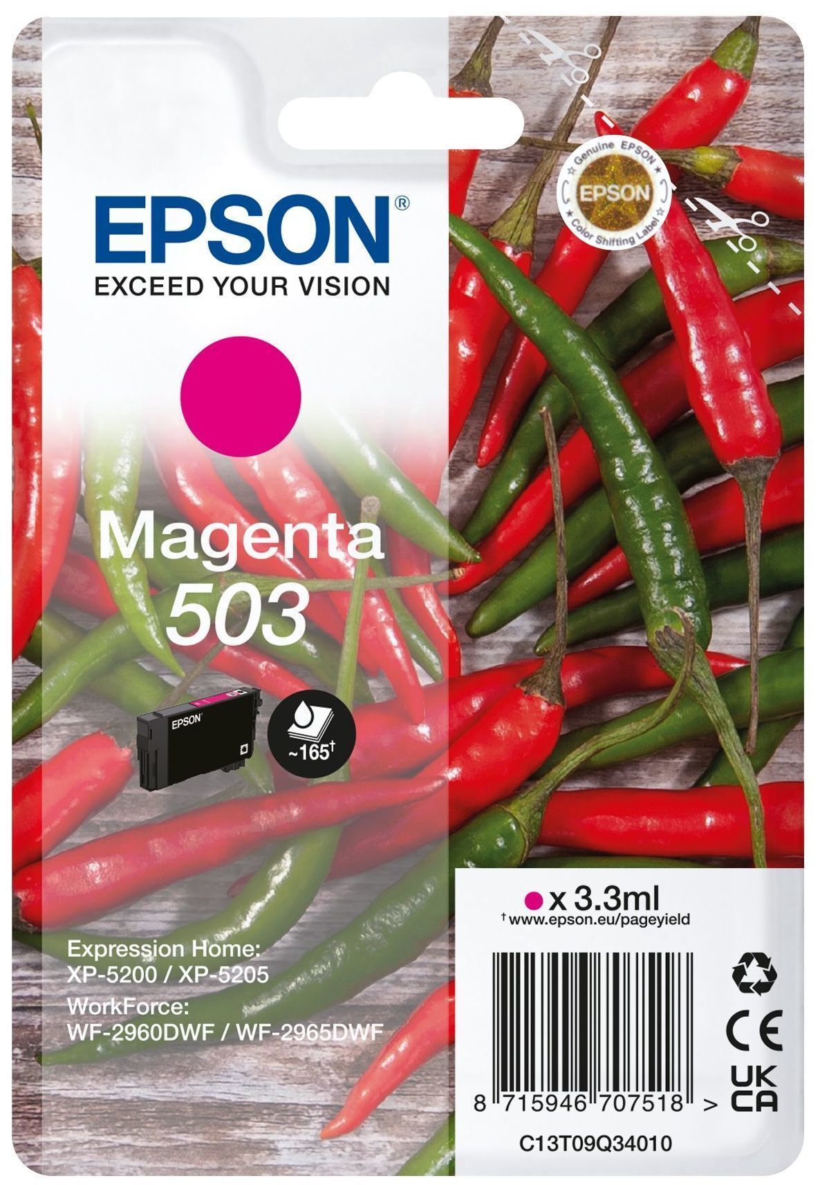 Tinte / Epson - C13T09Q34010 / 503
