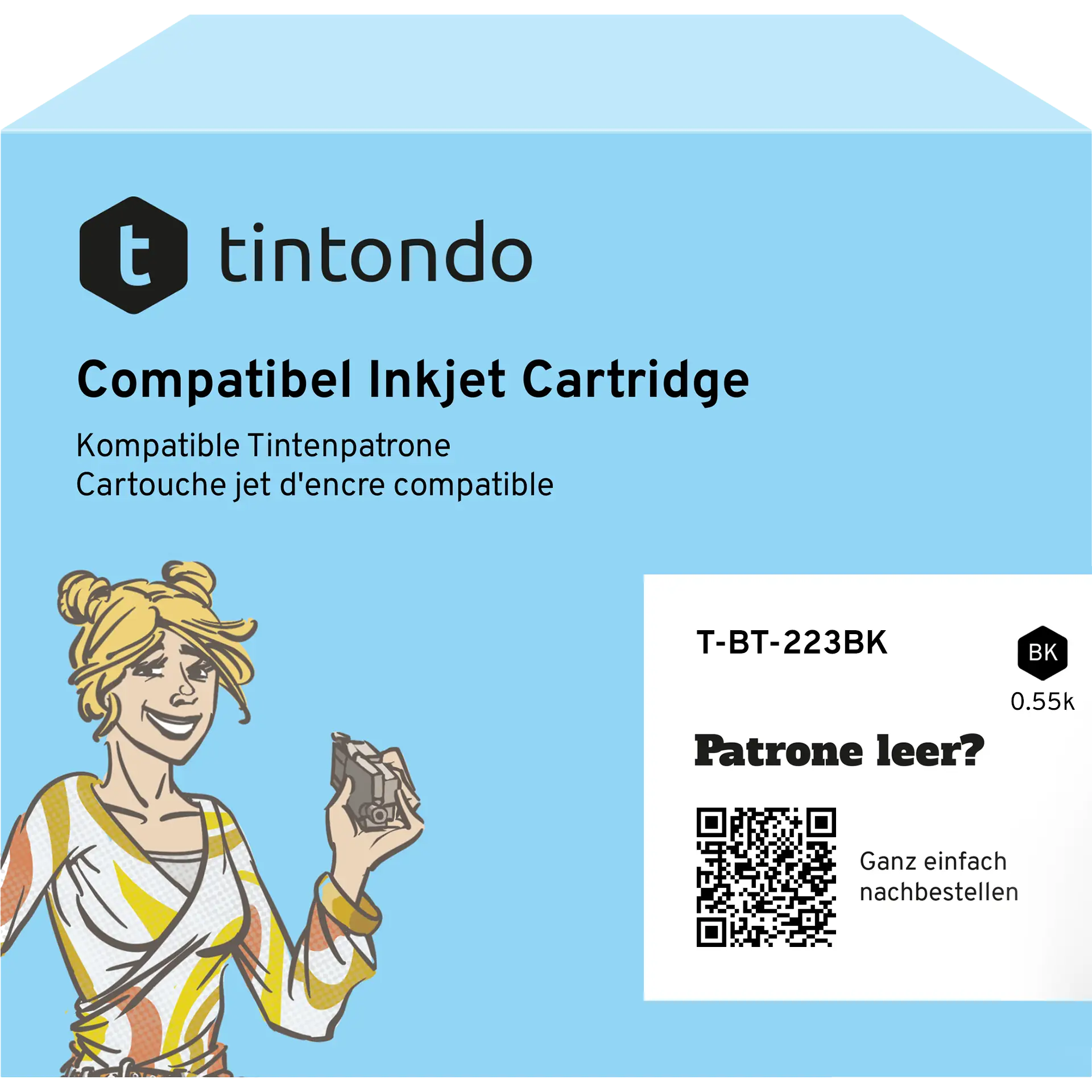 Alternative Tintenpatrone Brother LC-223 Black