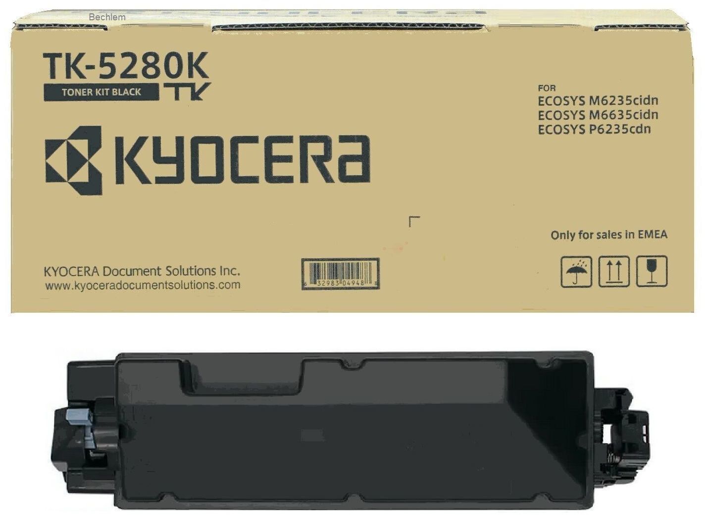 Toner / Kyocera - 1T02TW0NL0 / TK-5280K