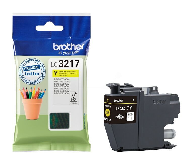 Tinte / Brother - LC-3217 Y