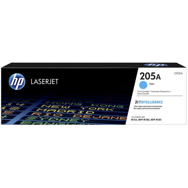 Original Toner HP CF531A Cyan