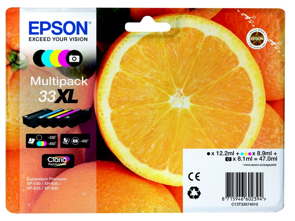 Tinte / Epson - C13T33574011 / 33XL