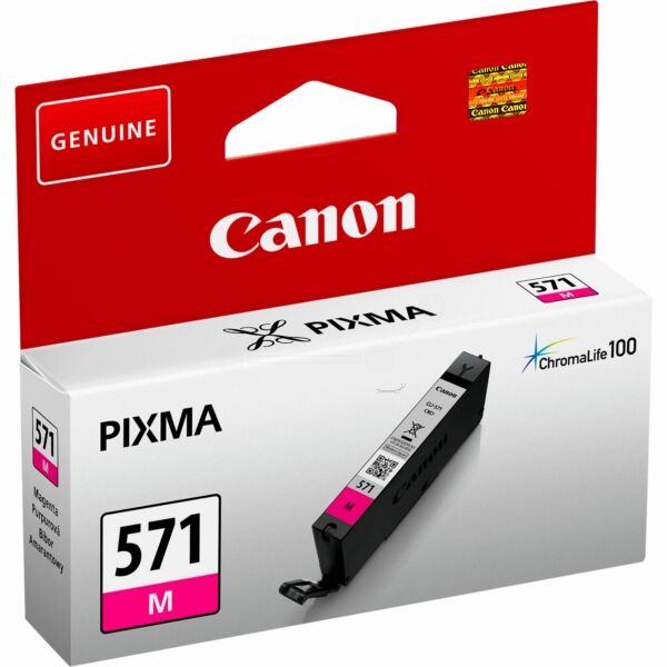 Original Tintenpatrone Canon CLI-571 Magenta