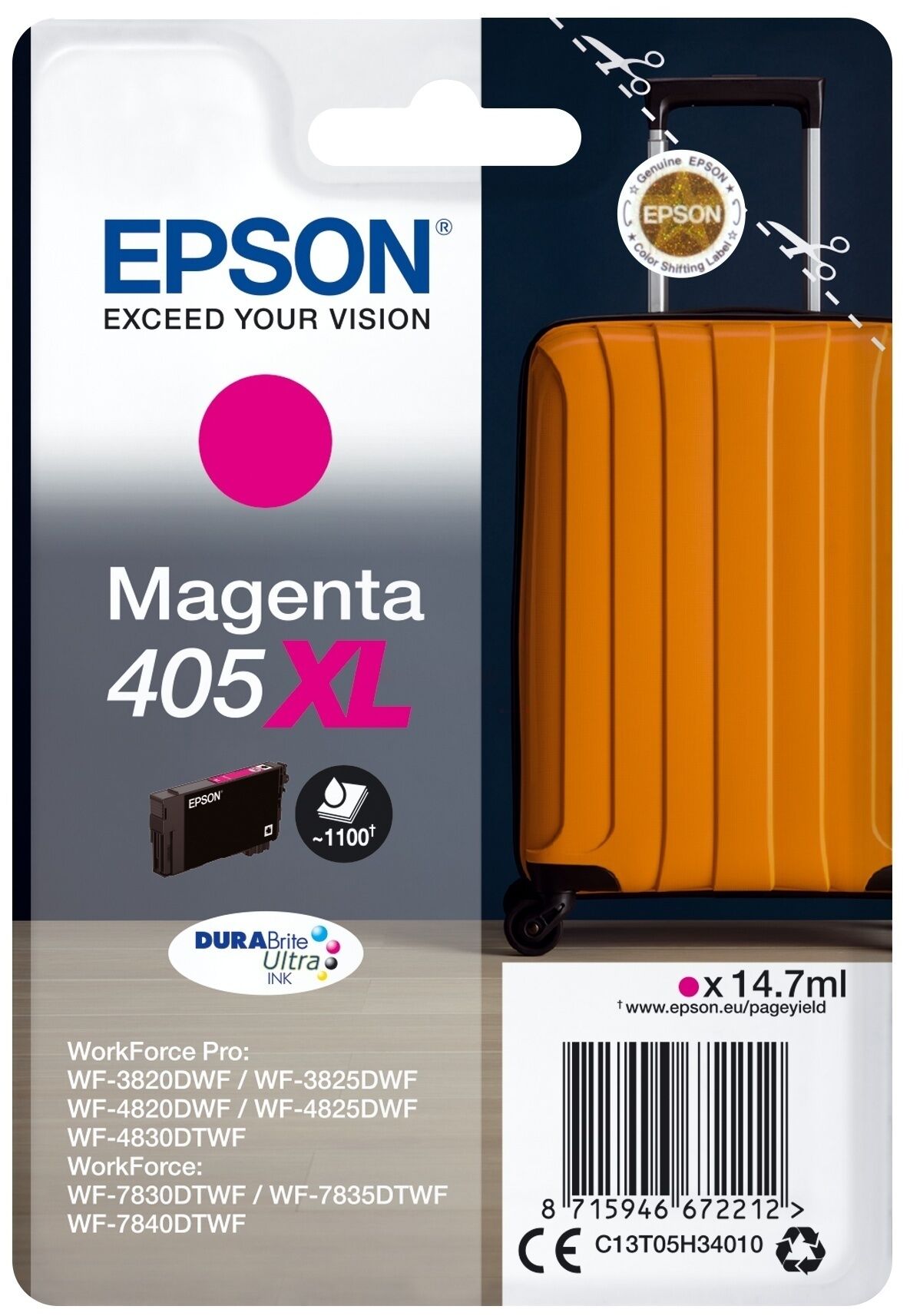Tinte / Epson - C13T05H34010 / 405XL