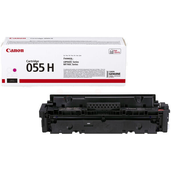 Original Toner Canon CRG 055H Magenta