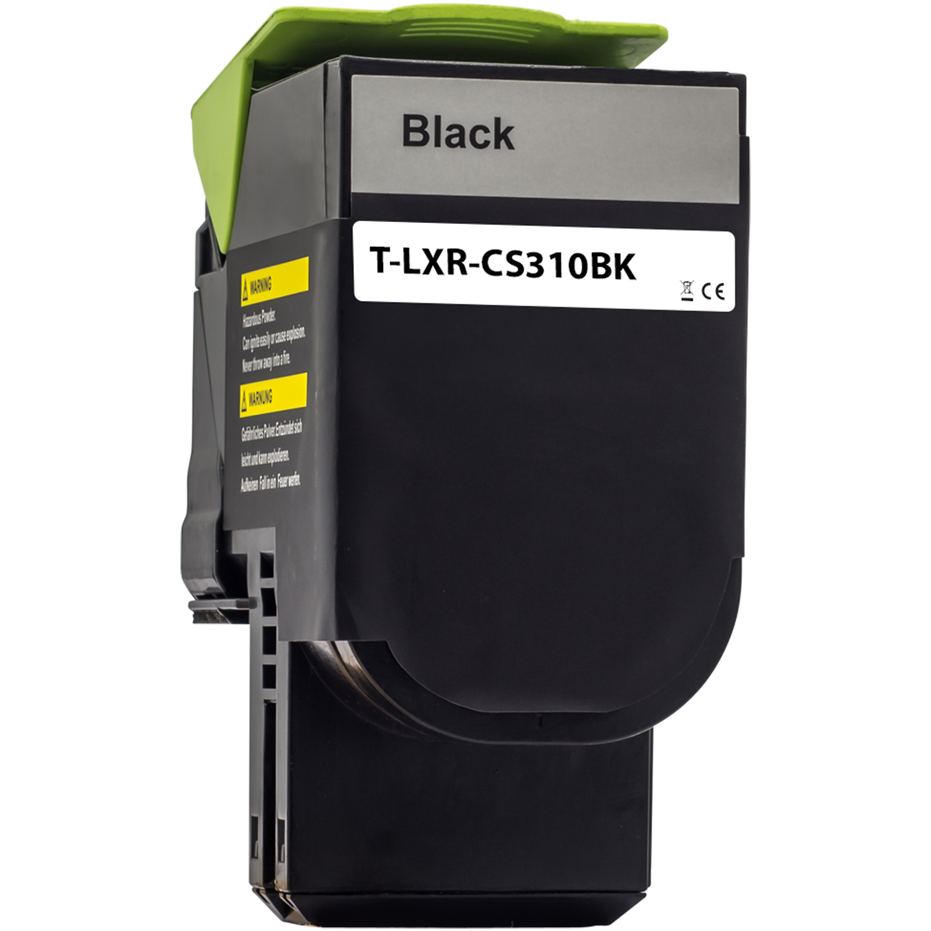 Rebuilt Toner für Lexmark CS310dn CS410dn CS510de 70C2HK0 Schwarz