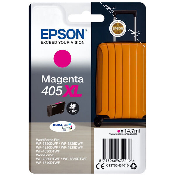 Original Tintenpatrone Epson 405XL Magenta
