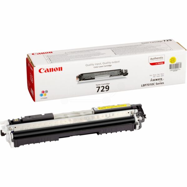 Original Toner Canon CRG 729 Yellow