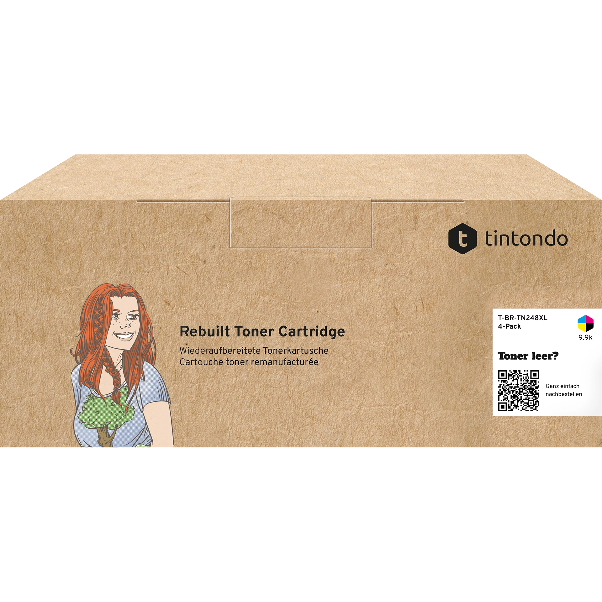 Rebuilt Toner für Brother TN-248XL BKCMY Set
