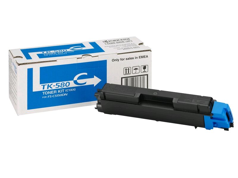 Toner / Kyocera - 1T02KTCNL0 / TK-580C