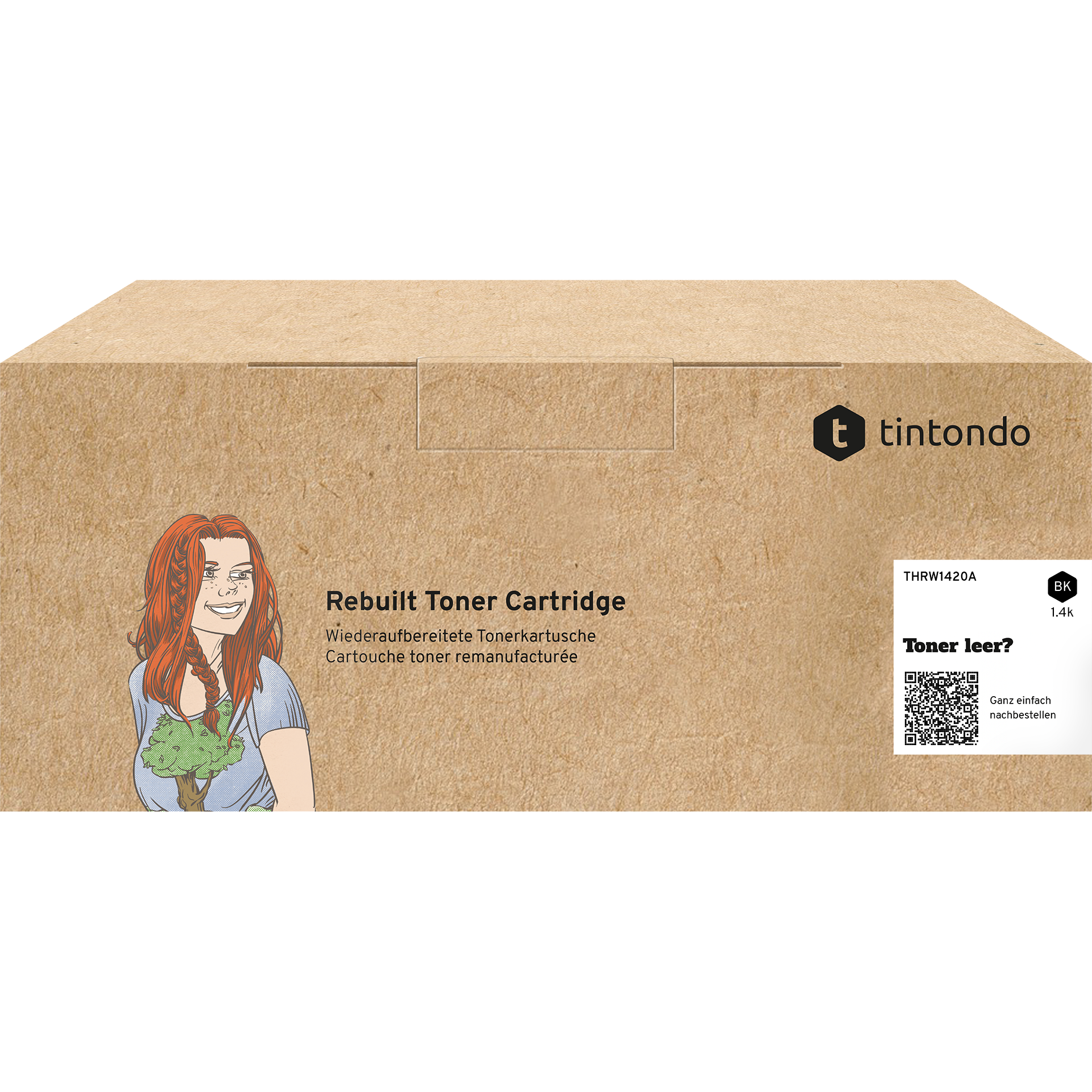 Kompatibler Toner für HP LaserJet M110w W1420A 142A Schwarz