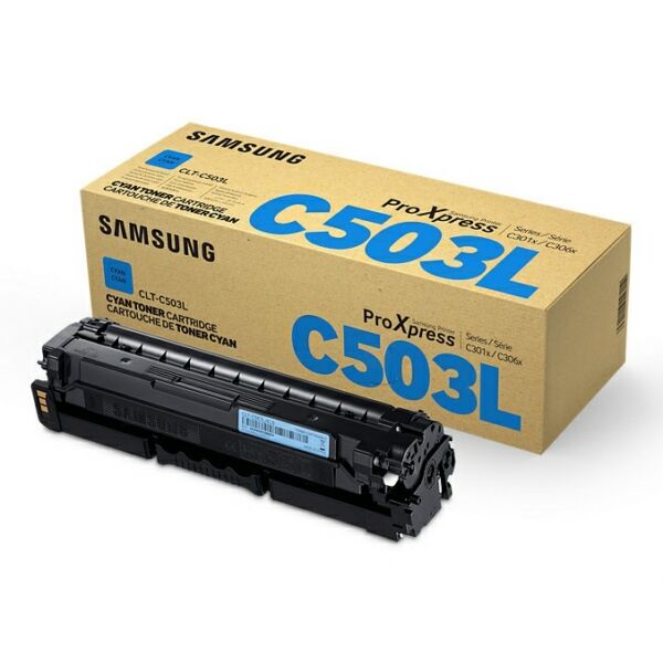 Original Toner Samsung CLT-C503L Cyan