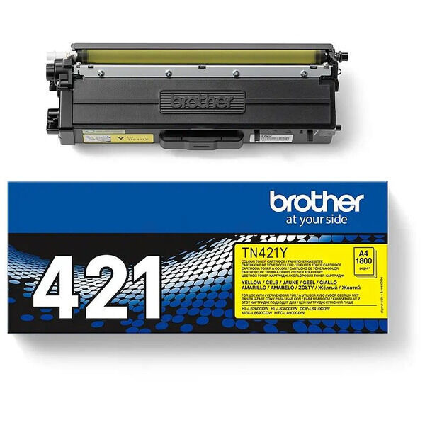Original Toner Brother TN-421 Yellow