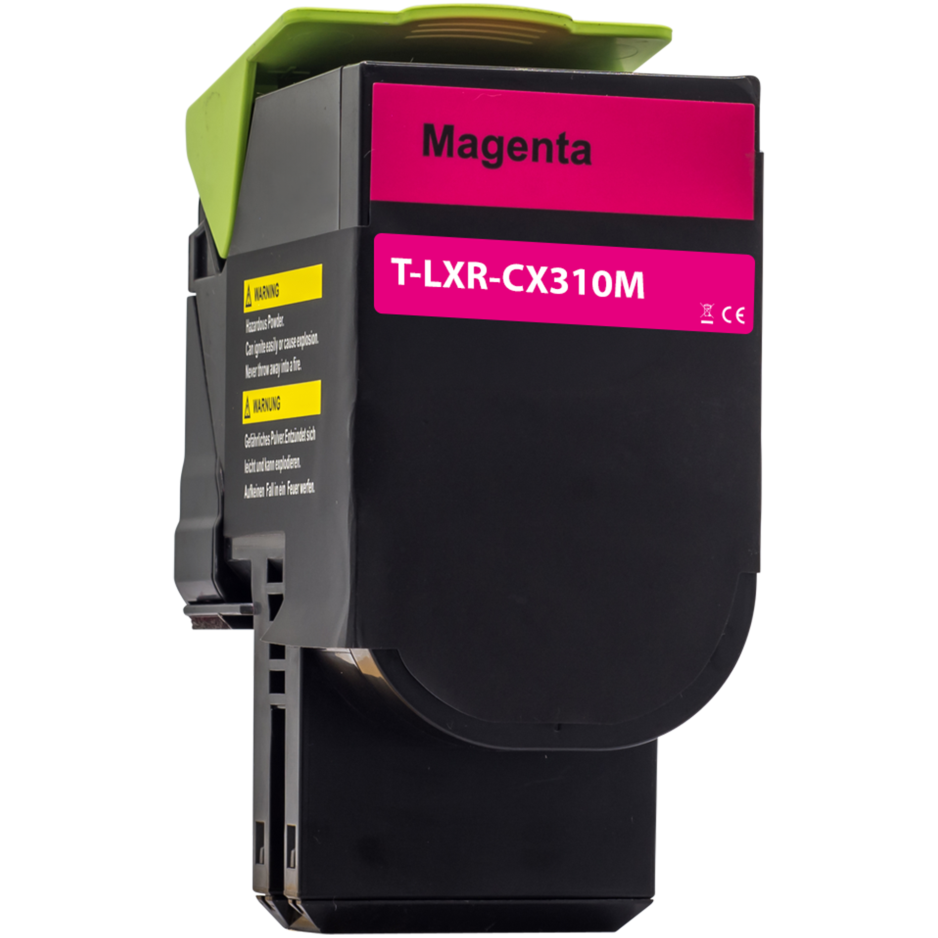 Rebuilt Toner für Lexmark CX310dn CX410dn CX510de 80C2SM0 Magenta