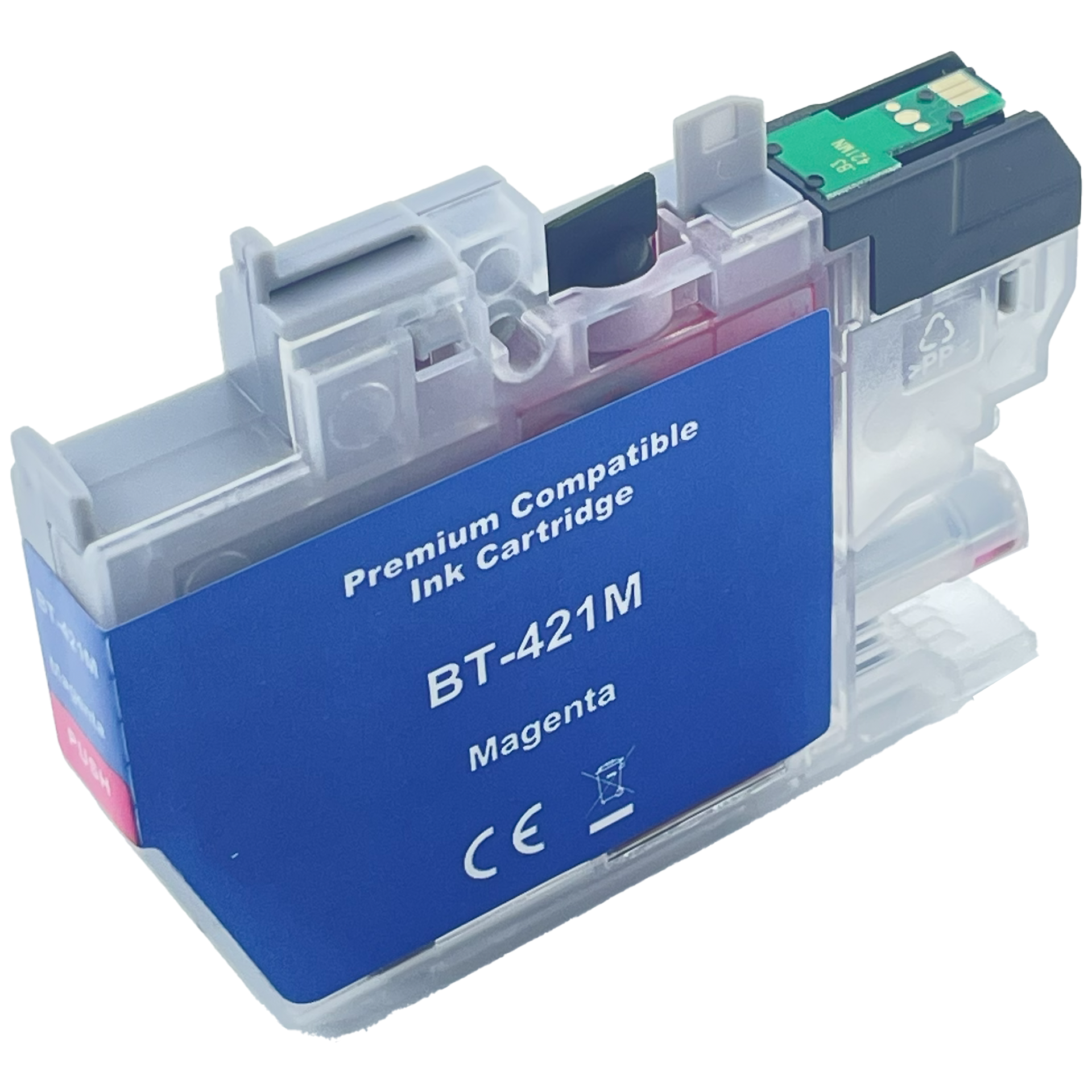 Tintenpatrone, kompatibel zu Brother LC-421 Magenta ~ 200 Seiten – passend für Brother DCP-J1050DW, MFC-J1012DW, MFC-J1010DW Tintenpatrone, kompatibel zu Brother LC-421 Magenta ~ 200 Seiten – passend für Brother DCP-J1050DW, MFC-J1012DW, MFC-J1010DW
